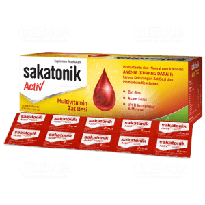 Sakatonik Activ Capl 10s Strip 10s (per Strip)